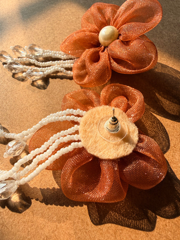 Peach Blossom Earrings - image 5