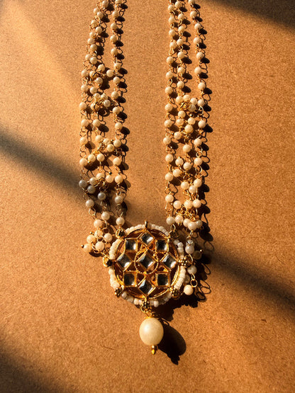 Sheesh Pearl Rani Necklace - image 3