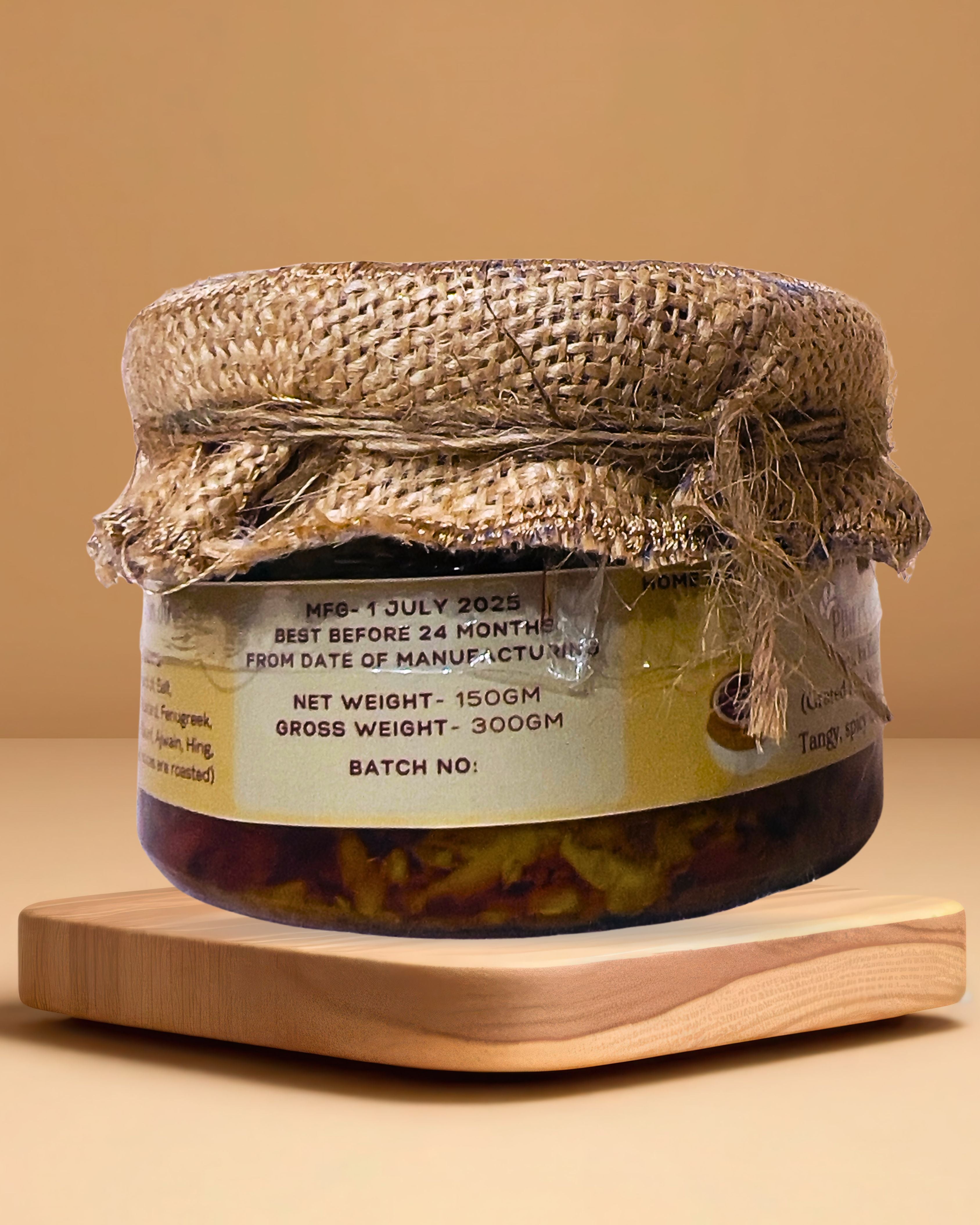 Grated Mango Pickle (Aam Ka Kuccha)
