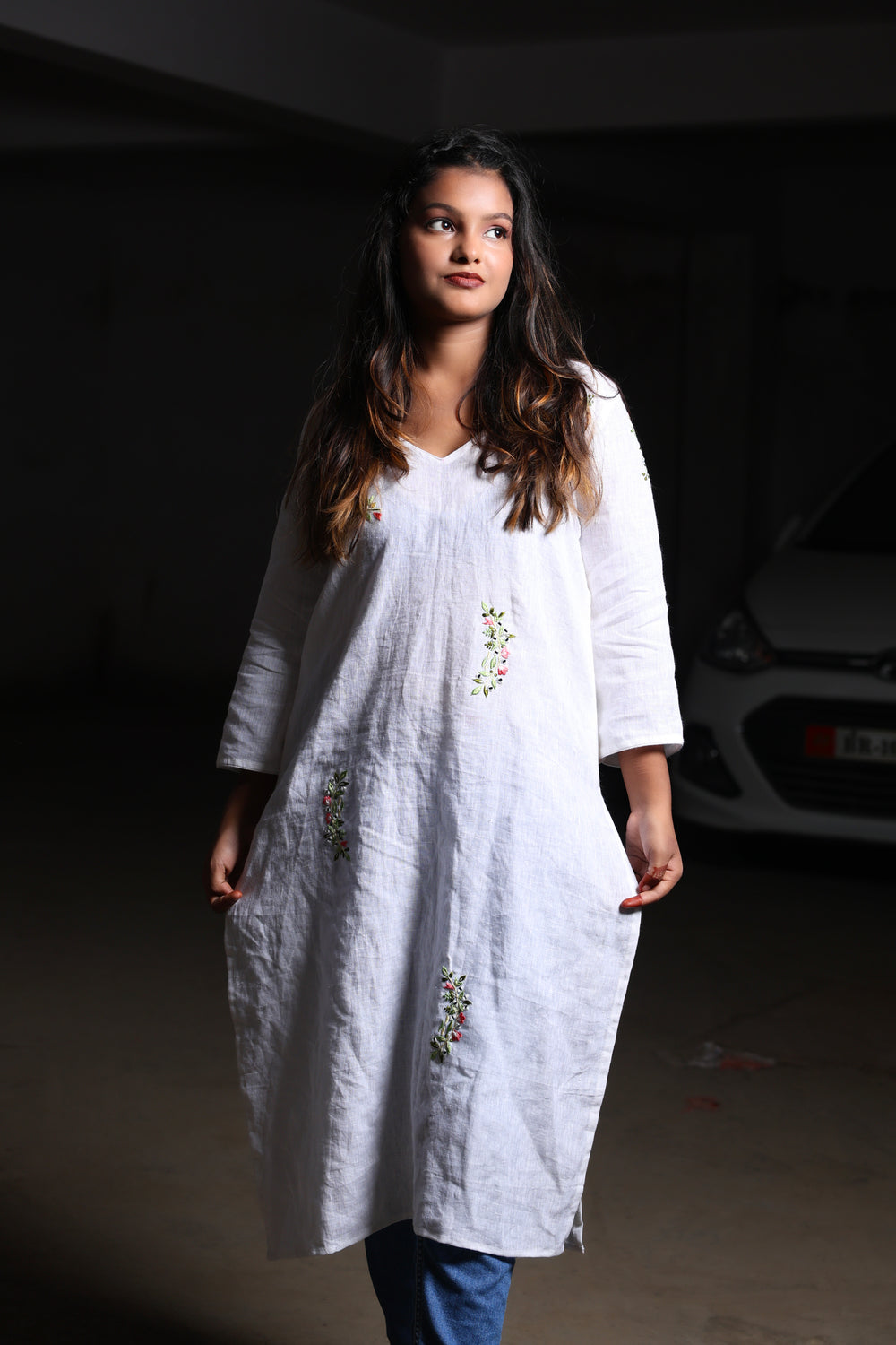 White