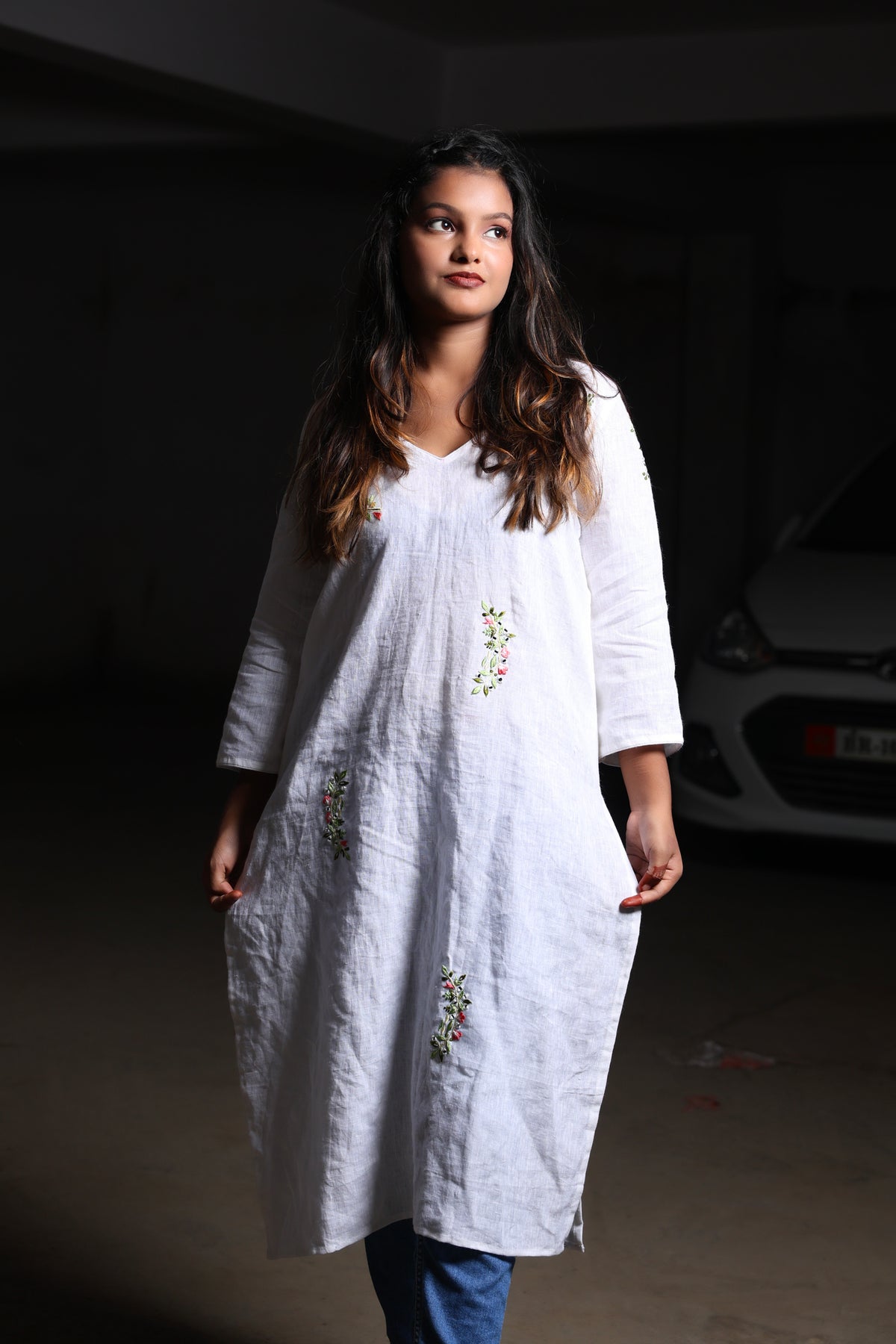White