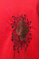 Honey comb Cotton Unisex T shirt