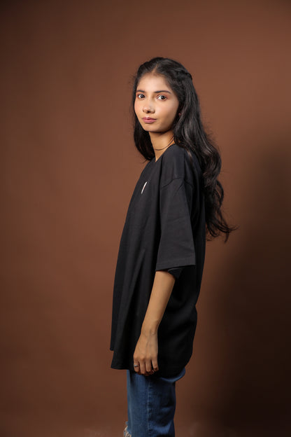 Curved Silence Cotton Unisex t shirt