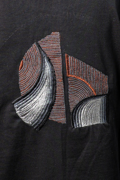 Curved Silence Cotton Unisex t shirt