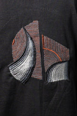 Curved Silence Cotton Unisex t shirt