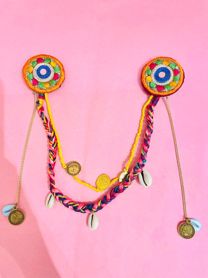 Rangrez Hair Clip - Navratri Special