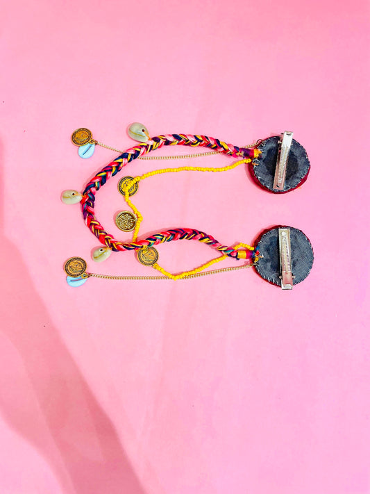 Rangrez Hair Clip- Navratri Special