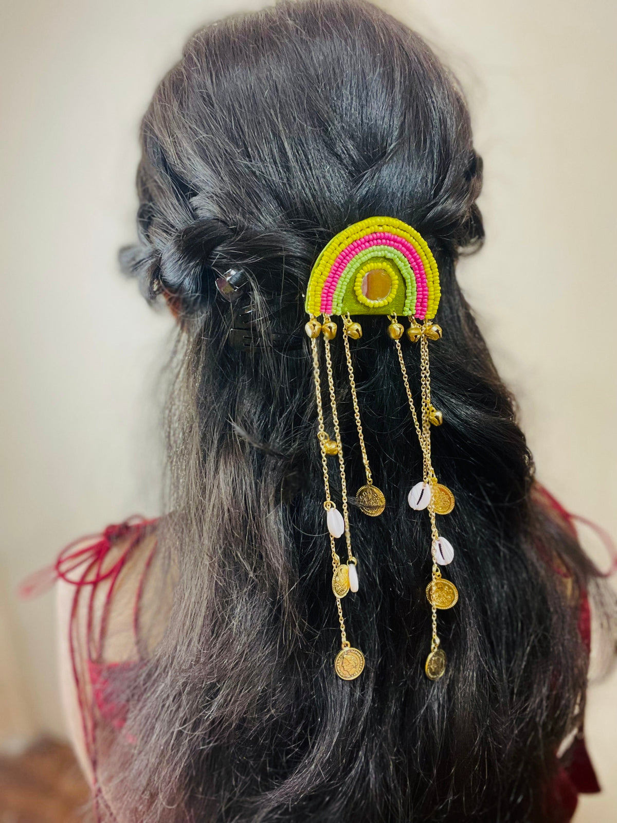 Rangrez Hair Clip - Navratri Special