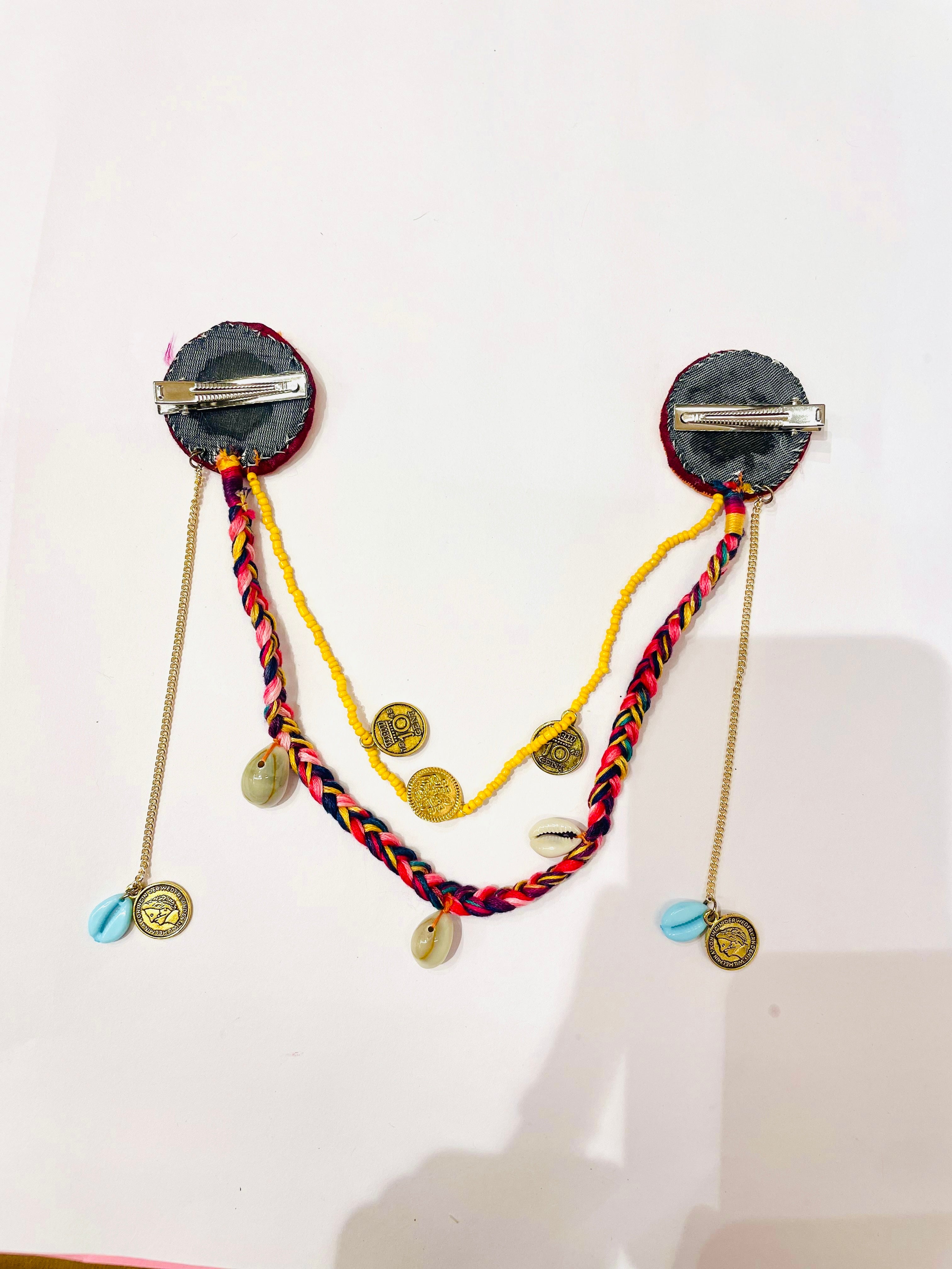 Rangrez Hair Clip - Navratri Special